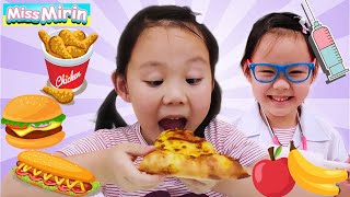 Eat Healthy and Unhealthy with Mirin
