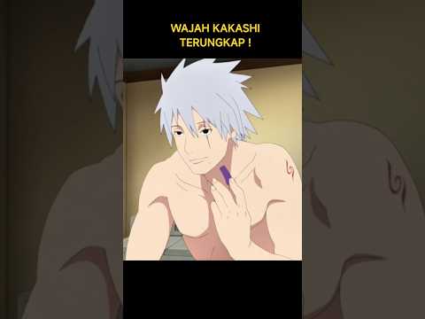 KAKASHI AKHIRNYA BUKA MASKER ! #shorts #narutoshippuden