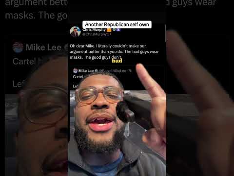 Republicans are so bad at gotchas 😂! #isaiahmartin #democrats #mikelee