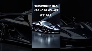 This Engine Has No Camshaft 😳 Koenigsegg Jesko Explained #shorts #howitworks