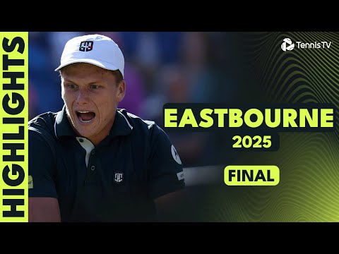 Taylor Fritz vs Jenson Brooksby For The Title | Eastbourne 2025 Final Highlights
