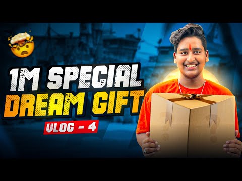 1 MILLION SPECIAL DREAM GIFT 🤯🎁 | GOLDEN PLAY BUTTON UNBOXING ?🔥|| SPECIAL CELEBRATION VLOG