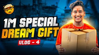 1 MILLION SPECIAL DREAM GIFT 🤯🎁 | GOLDEN PLAY BUTTON UNBOXING ?🔥|| SPECIAL CELEBRATION VLOG