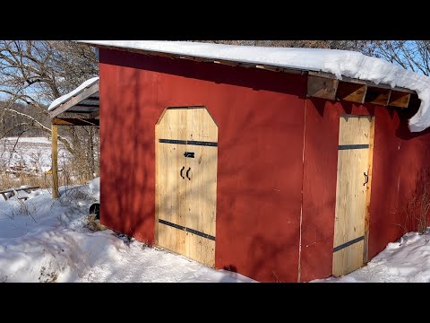 Heavy Duty Shed doors DIY