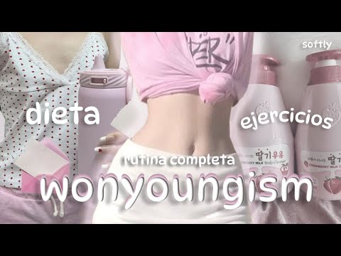 rutina completa wonyoungism [ dieta + ejercicios ] 🩰🍥🧁