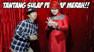 PESULAP MERAH KE BALI?? LANGSUNG TANTANG MAIN SULAP TERNYATA BEGINI!!