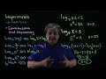 Solving Logarithmic Equations Challenge