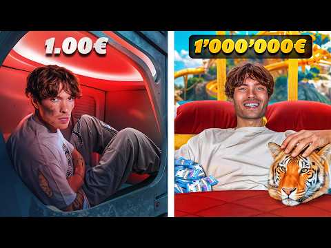 Chambre d'Hôtel À 1 € vs 1 000 000 €