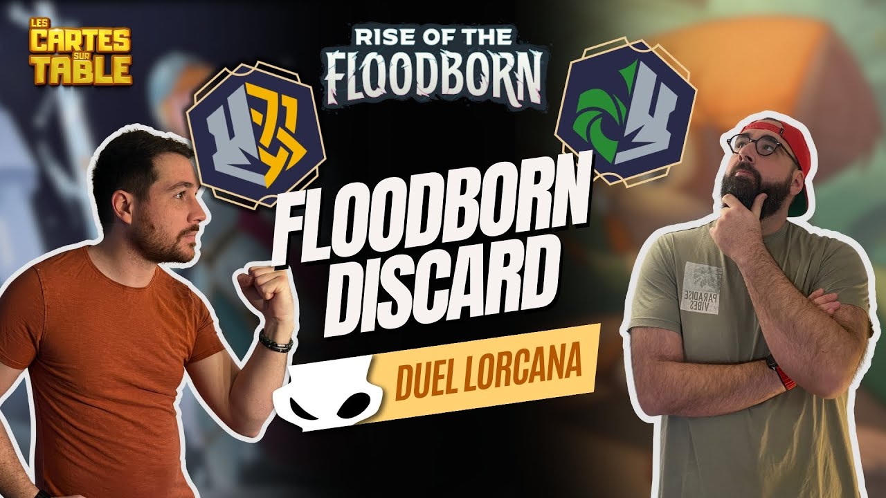 LORCANA  - LE DECK DEFAUSSE EN ACTION?! - DECK ACIER / EMERAUDE VS AMBER/STEEL