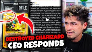 Tag Grading DESTROYS a Customer's Charizard... CEO Responds (Part 2)