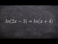 Solving Logarithmic Equations: Key Concepts and Techniques