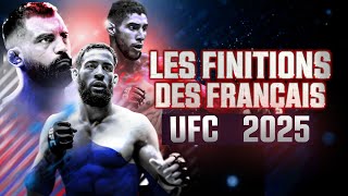 TOUTES LES FINITIONS DES FRANÇAIS À L'UFC EN 2025 !🧨