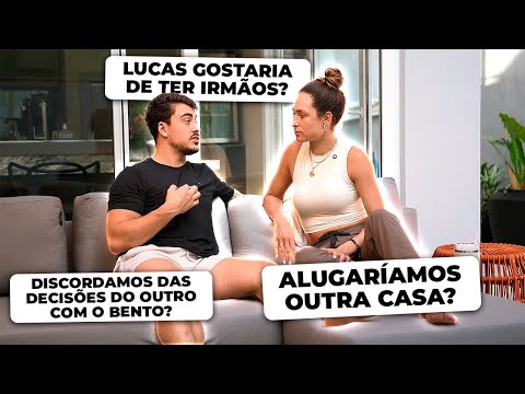 QUEREMOS QUE BENTO SEJA FILHO UNICO? - Respondendo perguntas em casal