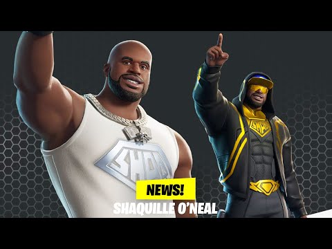 LE SKIN SHAQUILLE O'NEAL SUR FORTNITE ! (+100 PERSONNALISATIONS POSSIBLE)