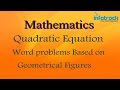 Geometric Area and Perimeter Problems