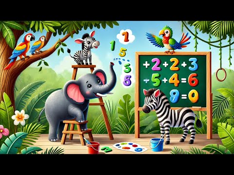 🔴 Count To 100 & Learn Your ABCD's Plus Nursery Rhymes | For Toddlers With Just Rachel "1HR"