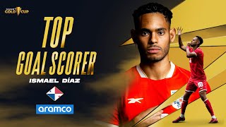 2025 Gold Cup Top Goal Scorer | Ismael Díaz | Presented by Aramco