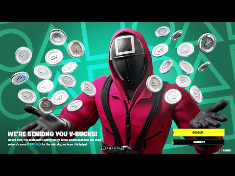 Fortnite is SENDING YOU FREE V-BUCKS!