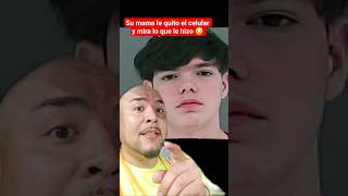 todo porque la mama Sandy Willis le quito el celular a su hijo Shawn Tyler Willis mira lo que hizo