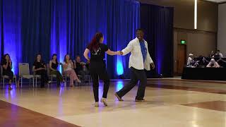 Nick King and Flore Berne Champs JNJ