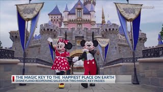 Disneyland reopening sales for two magic key passes