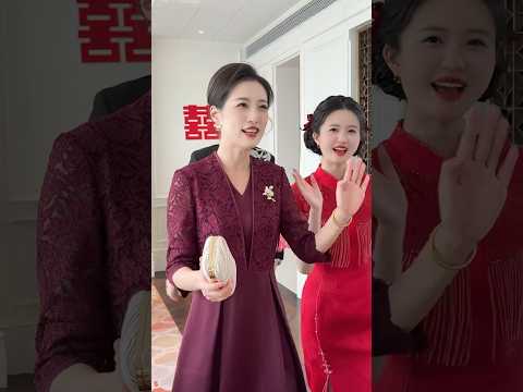 Vẻ đẹp con dâu vs  mẹ chồng #wedding #dressess #weddingdress #makeup
