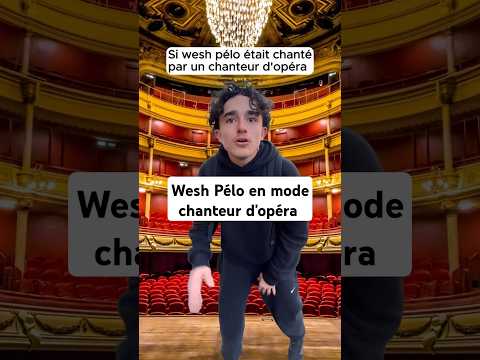 Wesh Pélo le chanteur d'opéra 😂 #chanson #musique #IA #weshpelo