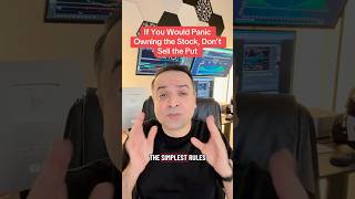 If You Would Panic Owning the Stock, Don’t Sell the Put #optionstrading #tradingeducation
