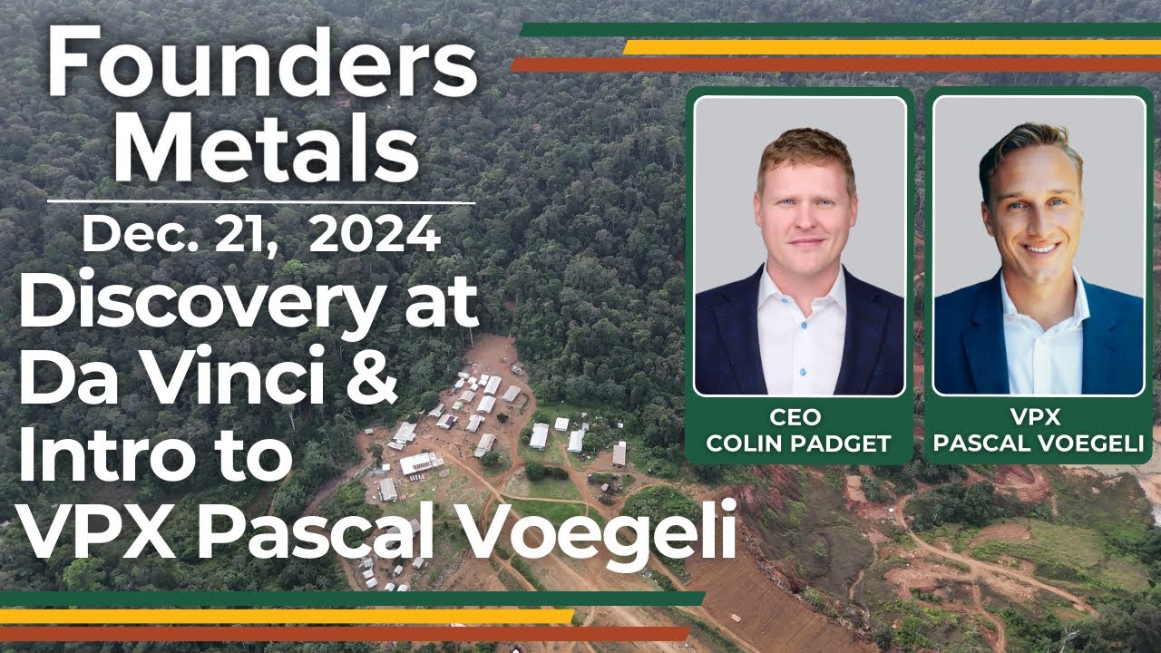 Founders Metals Bags Another Brand New Discovery, Plus an Intro to VPX Pascal Voegeli
