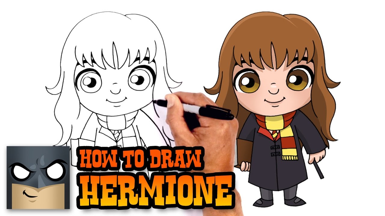 How to Draw Hermione - Harry Potter