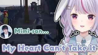Mimitaya Runs Off When Her Oshi Talks to Her [Vspo ENG Sub - Tosaki Mi