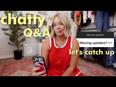 life update Q&A! moving? online hate, "skinnytok", my worst breakup, losing friends & more!