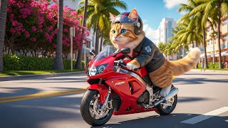 From Abandoned Kitten to Richest Cat in the World 🐾💼🏍️ | Heartwarming Cat Story