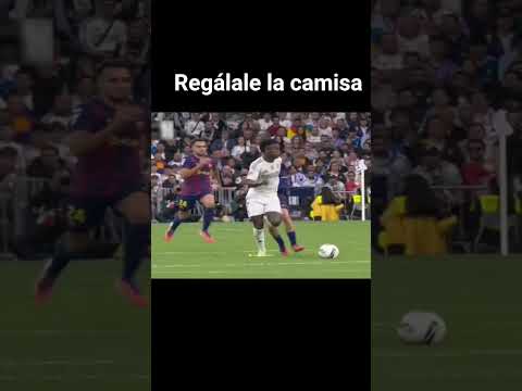 yo sé la regalo al final #barca #vinicius #realmadrid #halamadrid #europe #championsleague