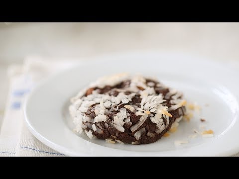 Almond-Coconut Chocolate Chewy Cookies-Everyday Food with Sarah Carey