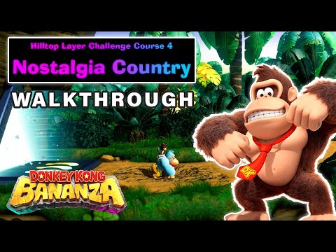 How to do Nostalgia Country Challenge | All Bananas ► Donkey Kong Bananza