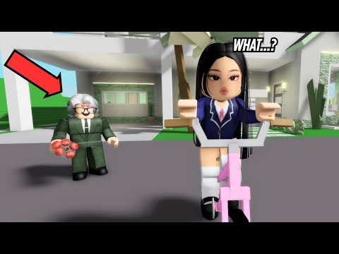 MY CREEPY OLD NEIGHBOR WANTS TO DATE ME!!? Brookhaven 🏡RP (CoxoSparkle)