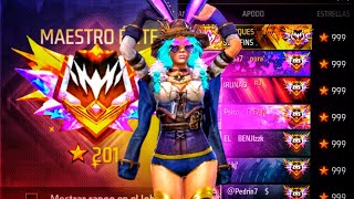 PEGUEI DESAFIANTE 1 NO CS RANQUEADO NO ÚLTIMO DIA DE TEMPORADA TOP GLOBAL FREE FIRE MOBILE 🎯