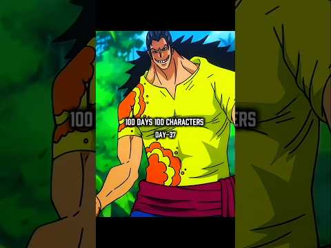 100 Days 100 Characters Day-37 #onepiece #anime #luffy #1161
