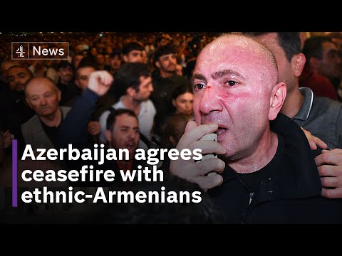 Nagorno-Karabakh: Ceasefire agreed after dozens killed in Azerbaijan military offensive