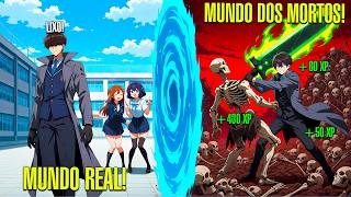 Ele Recebeu a Classe Mais Fraca...Mas pode Evoluir Infinitamente no Mundo dos Mortos! - Manhwa Recap