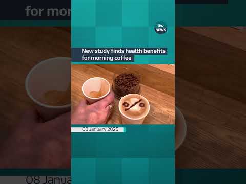 Can coffee help your heart? #itvnews #coffee #healthbenefits #morningcoffee