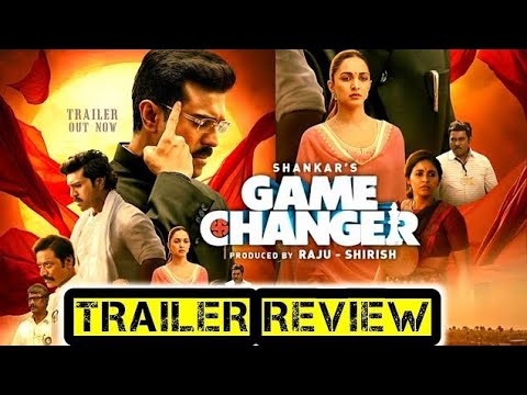 Game Changer Trailer Review, Game changer trailer review in Hindi, Ramcharan, Kiyara Adwani