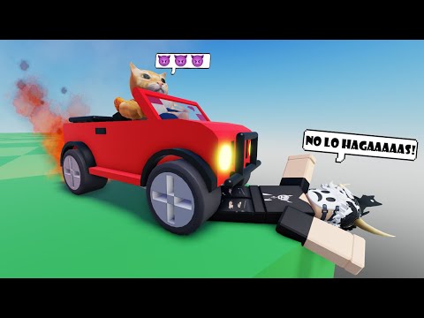 OBBY PARA 2 CON UN GATO INSANO - MOMENTOS DIVERTIDOS (ROBLOX)