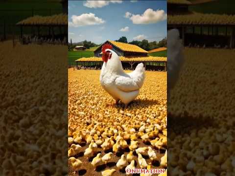 মুরগি বেশি বাচ্চা দেওয়ায় রেসকিউ টিম তাকে ধরে নিয়ে যায় #ai #hen #aishorts #shorts