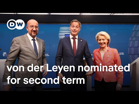 EU leaders endorse candidates for top roles in commission, parliament | DW News