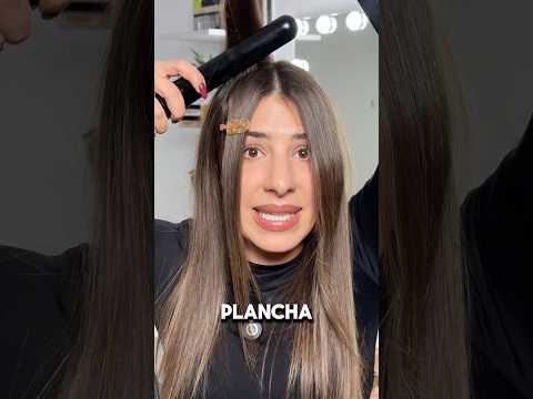 Como dar volumen en la raíz conservando la punta recta!