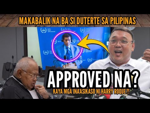 MAKAKABALIK NA NGA BA SI DATING PANGULONG DUTERTE SA PILIPINAS?! ICC UPDATE #duterte #icc #prrd