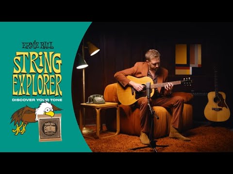 Ernie Ball String Explorer: Acoustic Everlast Coated Phosphor Bronze - Gibson J-50