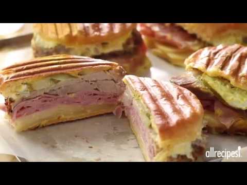 Sandwich Recipes - How to Make Classic Cuban Midnight Medianoche Sandwiches